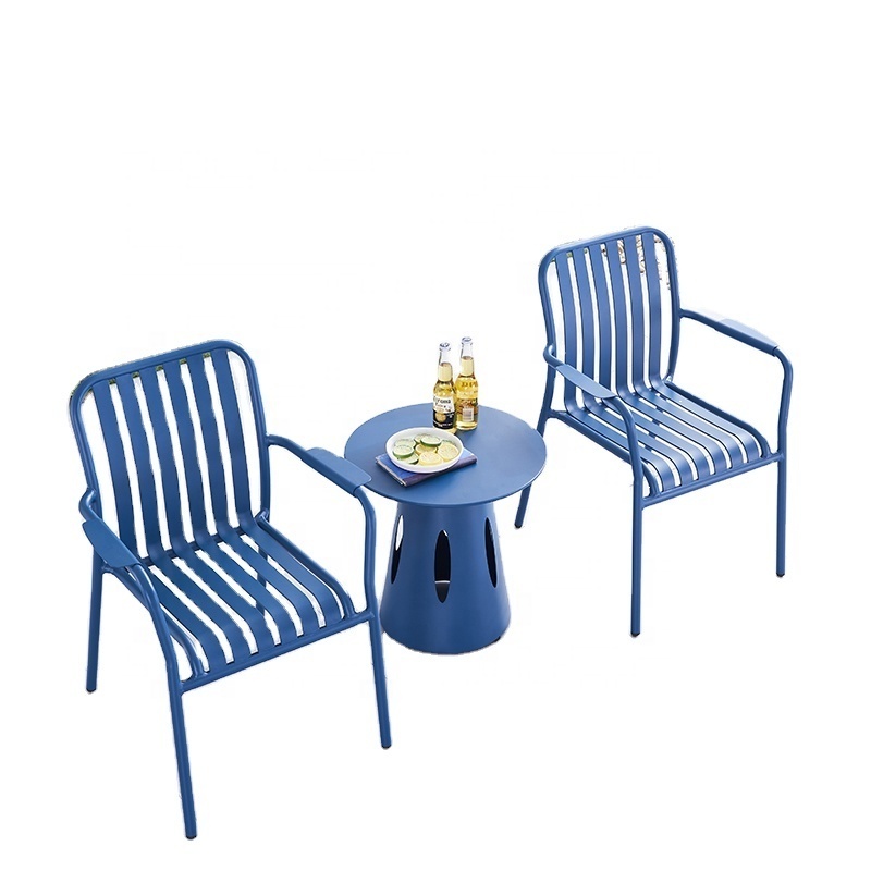 Garden outdoor balcony bistro set table and chair patio furniture