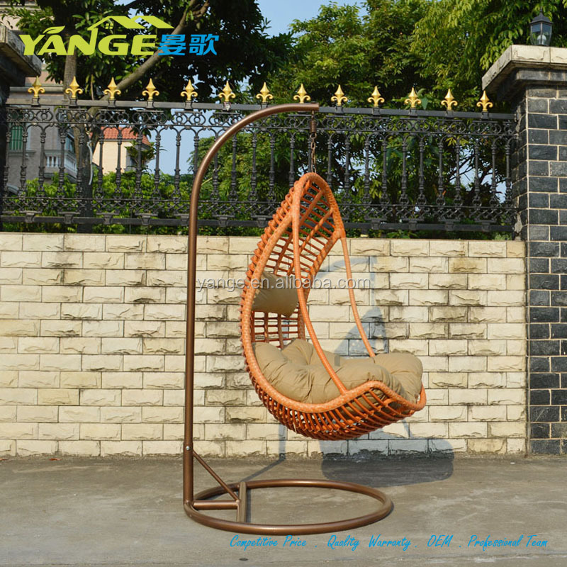 swing chair round rattan outdoor bed outdoor garden swing