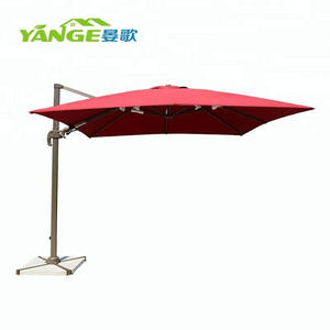 Aluminium outdoor beach umbrella with logo garden set patio umbrellas bases