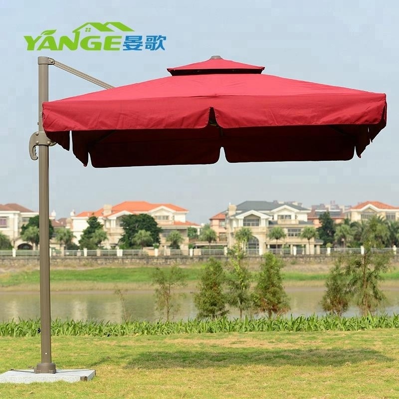 China factory patio umbrella replacement canopy