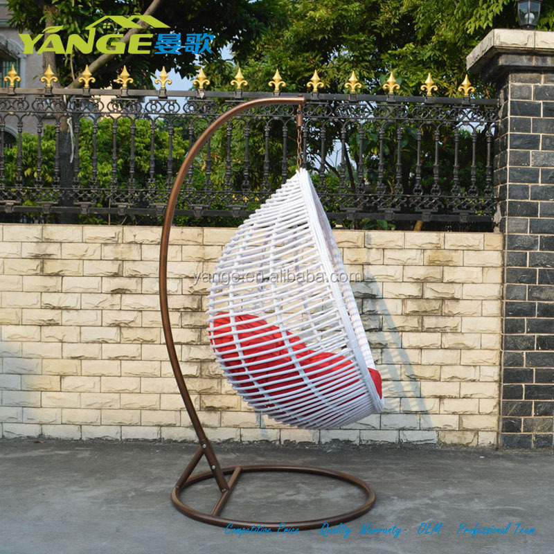 high quality rattan swing basket chair