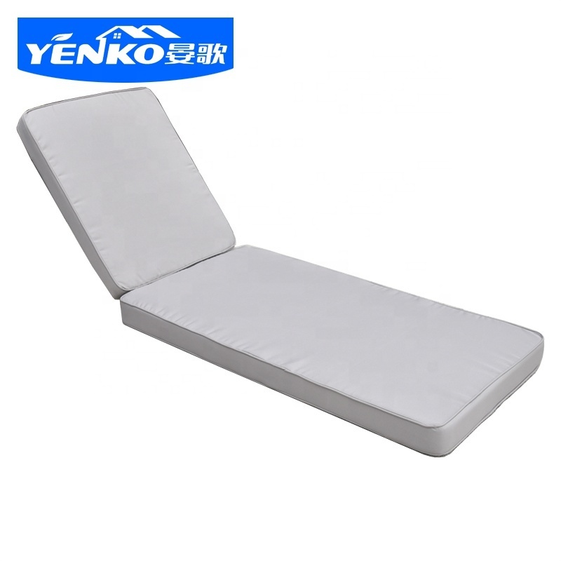 Outdoor Furniture Cushions Replacement Waterproof Patio Garden Wooden Rattan sun lounger Chair Seat Cushions