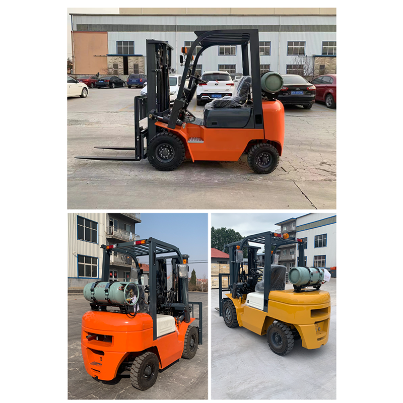 YangFT Factory Supply Lpg Forklift 3 Ton 3000 Kg CPCD30 Gasoline Gas Forklift Nissan Propane Fuel Liquefied Petroleum