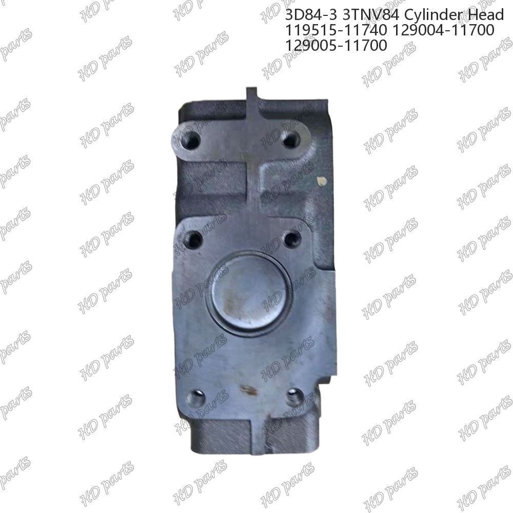 3D84-3 3TNV84 Cylinder Head 119515-11740 129004-11700 129005-11700 For Yanmar Tractor Diesel Engine