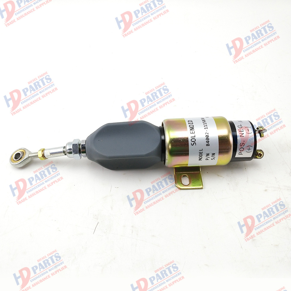 HD-Y1806 Fuel Stop Shut Off Solenoid Valve 24V B4002-1115030 For Komatsu PC60-7 PC120-7 PC200-7