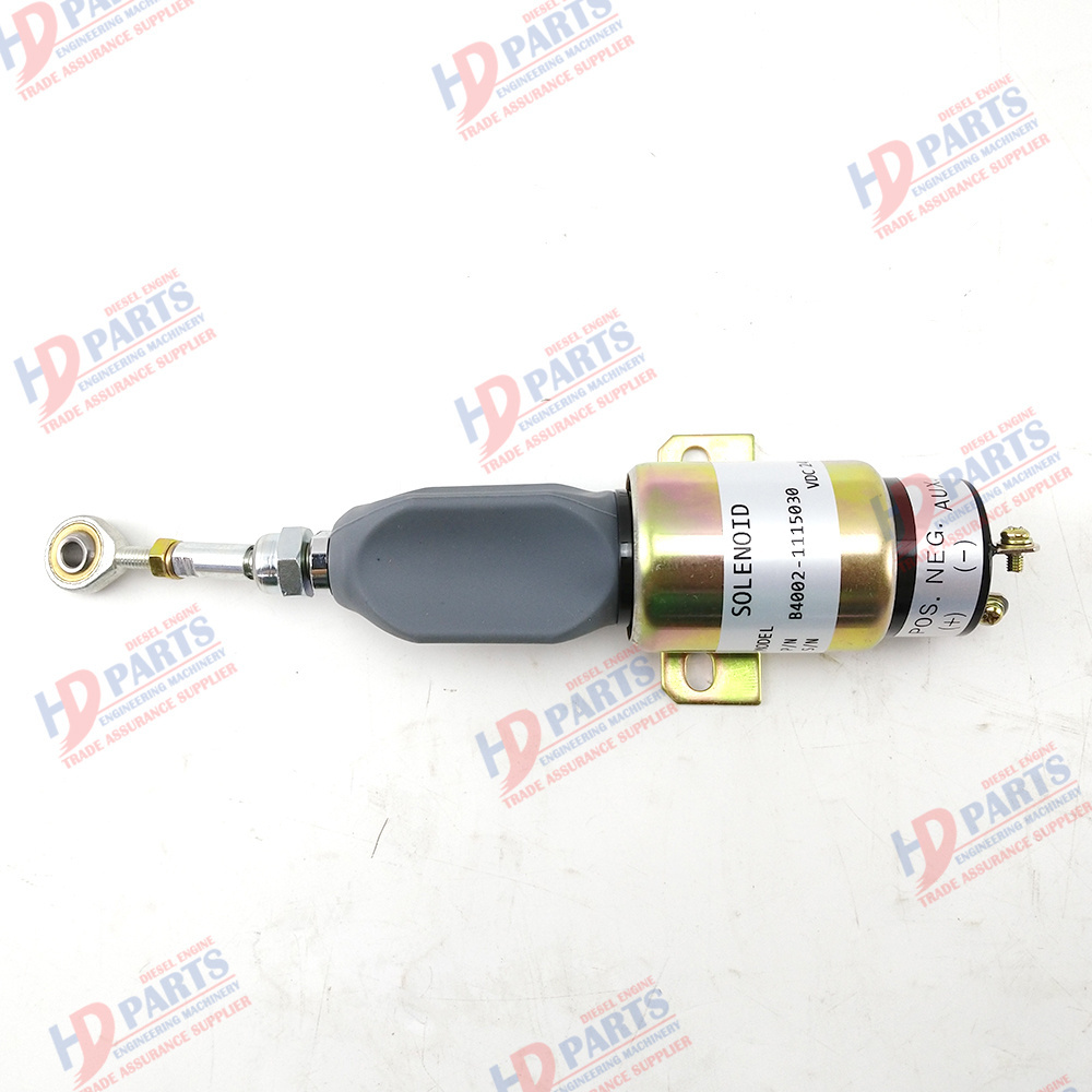 HD-Y1806 Fuel Stop Shut Off Solenoid Valve 24V B4002-1115030 For Komatsu PC60-7 PC120-7 PC200-7