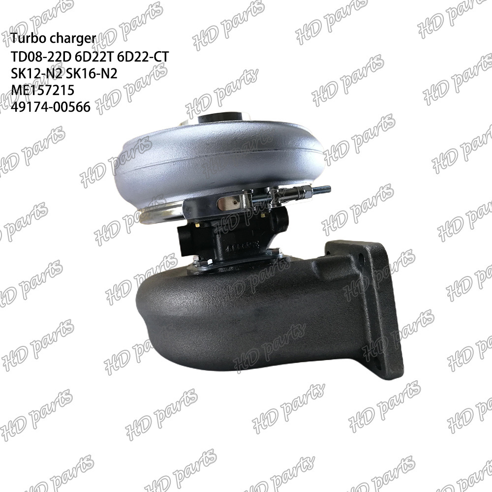 TD08-22D 6D22T 6D22-CT SK12-N2 SK16-N2 Turbo charger ME157215 49174-00566 Suitable For Mitsubishi Engine Parts