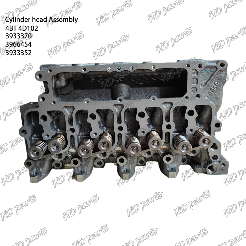 4BT 4D102 Cylinder head Assembly 3933370 3966454 3933352 Suitable For Cummins Engine Parts