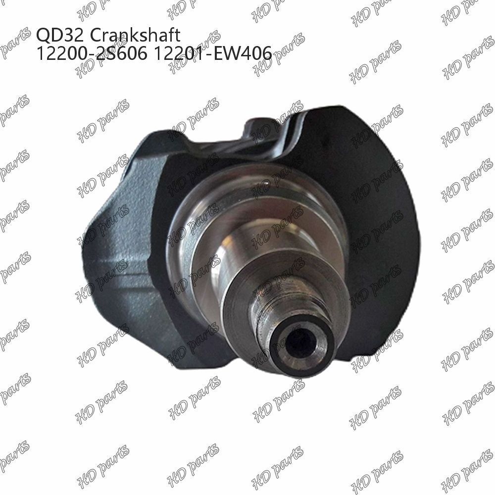 QD32 Crankshaft 12200-2S606 12201-EW406 For Nissan Diesel Engine Parts