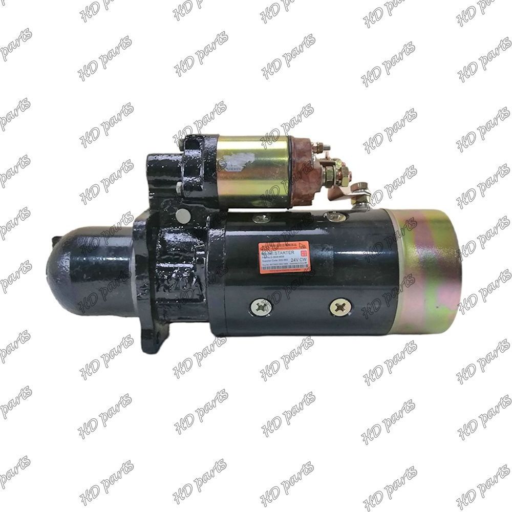 6BT5.9 4BT 3708N Starter Motor 24V 10T 5.0KW 4934655 4935789 5336432 128000-256 For Cummins Engine