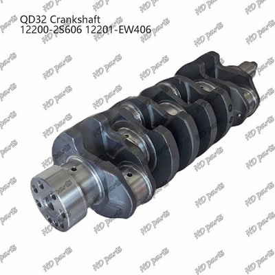 QD32 Crankshaft 12200-2S606 12201-EW406 For Nissan Diesel Engine Parts