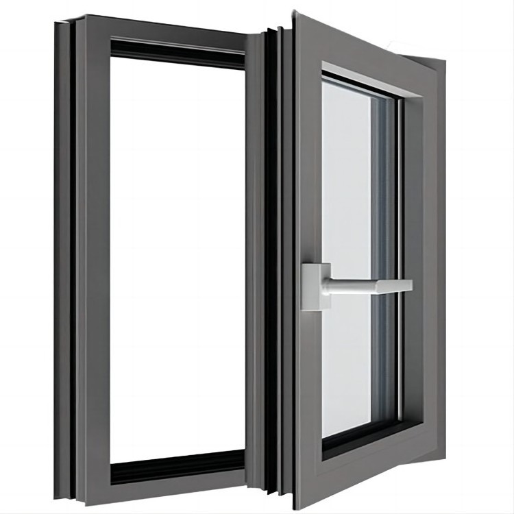 European-style high-quality energy-saving heat-insulating aluminum alloy two-story sound-proof glass window passive house window