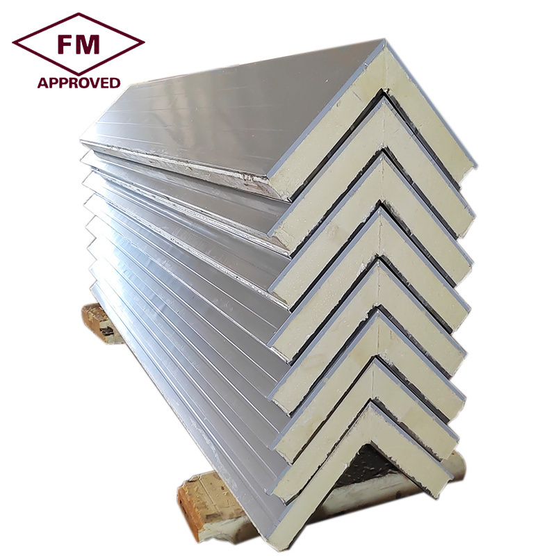 Customized Size Polyurethane Sandwich Panels For Cold Room 50/75/100/120/150/200mm