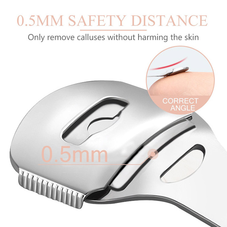 Stainless Steel  handle Callus Remover Foot Care Hard Dead Skin Corn Cutter Shaver Tool