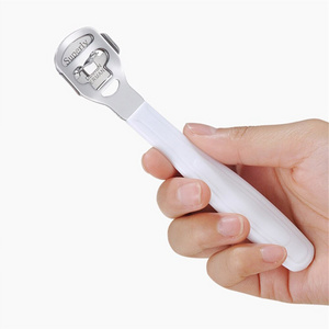 Professional Stainless Steel Callus Corn Hard Skin Remover Plastic Handle Foot Rasp Heel File Scrubber Pedicure Nail Care Tool