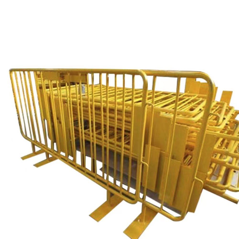 Temporary fence detachable swimming pool fence/iron horse mobile fence metal product customization