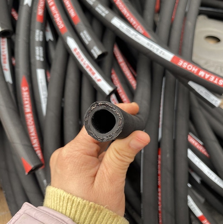 Steel Wire Braided Industrial Steam Hose High Pressure Hose saturated steam hydraulic hose assembly