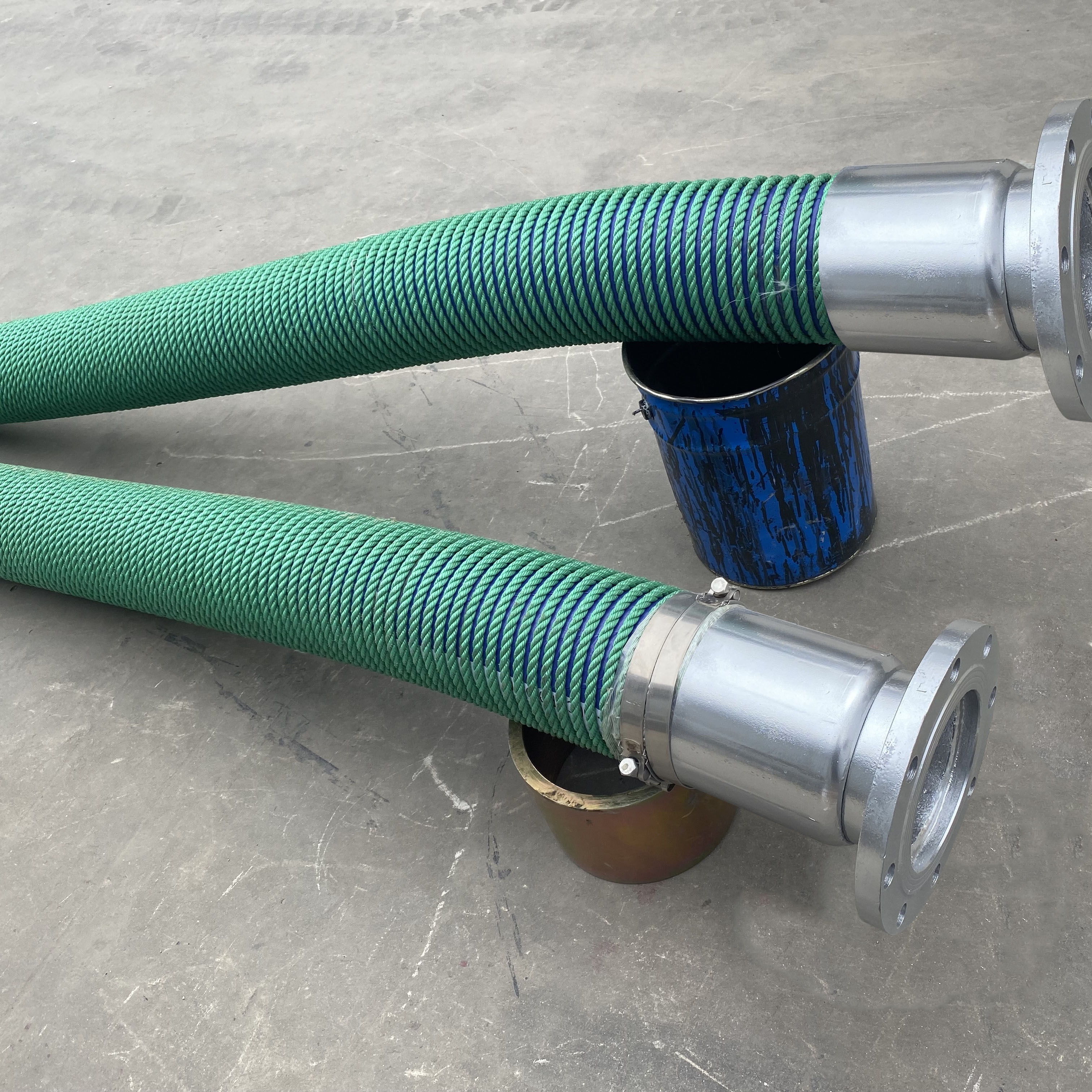 Flexible Bunker hose suction Tanker Unloading High Pressure Composite Fuel Oil Delivery pipe