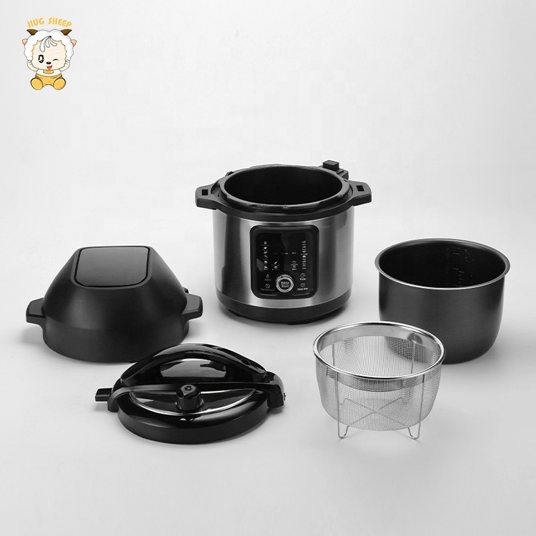 New Product Of Multifunctional Control Panel 2-in-1 Air Fryer And Pressure Cooker