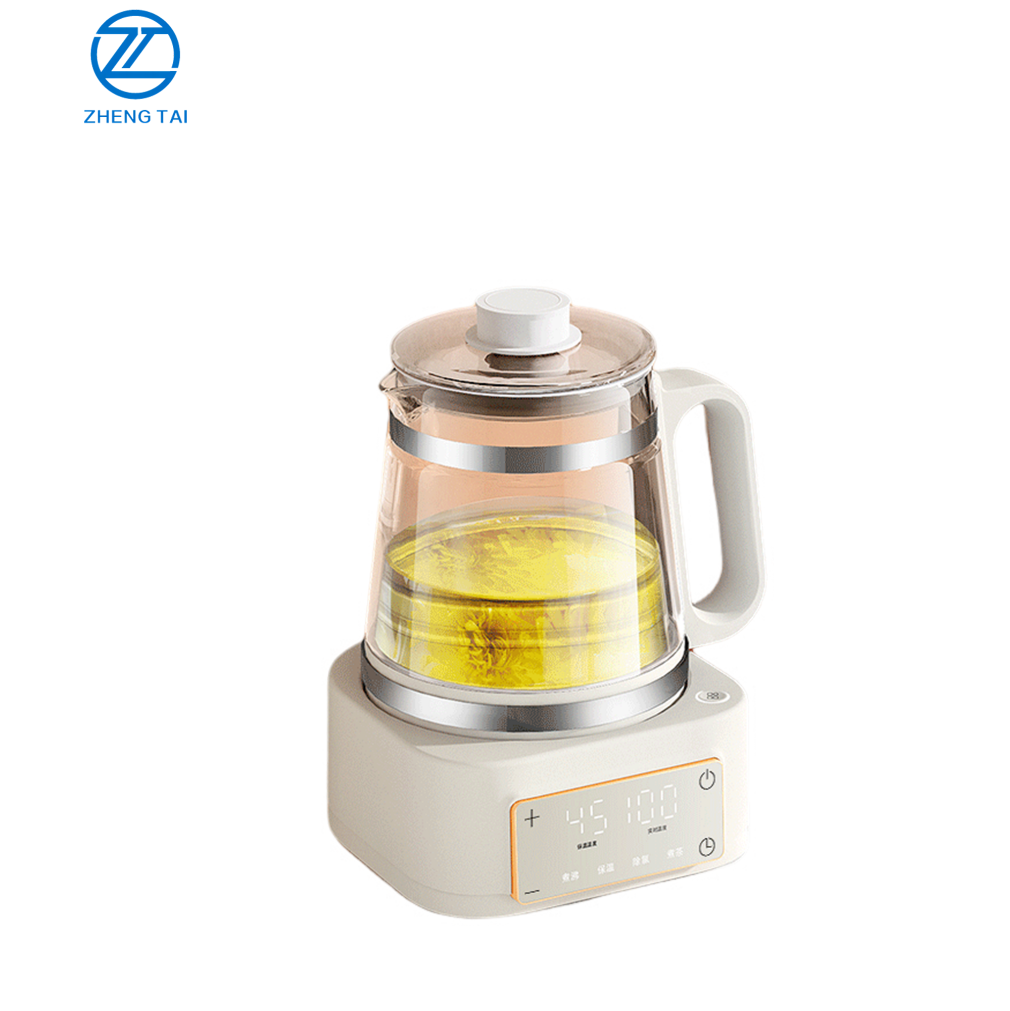 Glass Electric Kettle with Anti Scalding Handle, Safe and Reliable