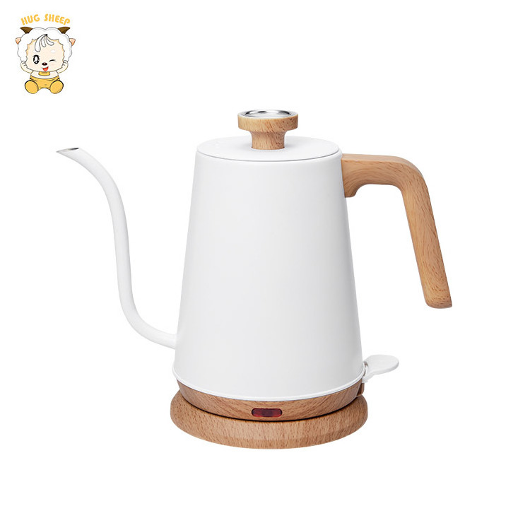 Hotel Commercial Home Smart appliance Stainless Steel Gooseneck Electric Kettle 1L