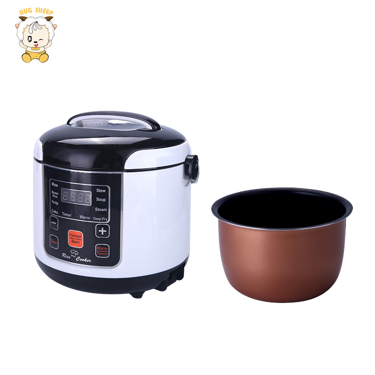 Wholesale of Household Appliances Travel Portable Non Stick Pots Small Mini Rice Cookers 1.6L Electric CB OEM Cylinder 330W 220