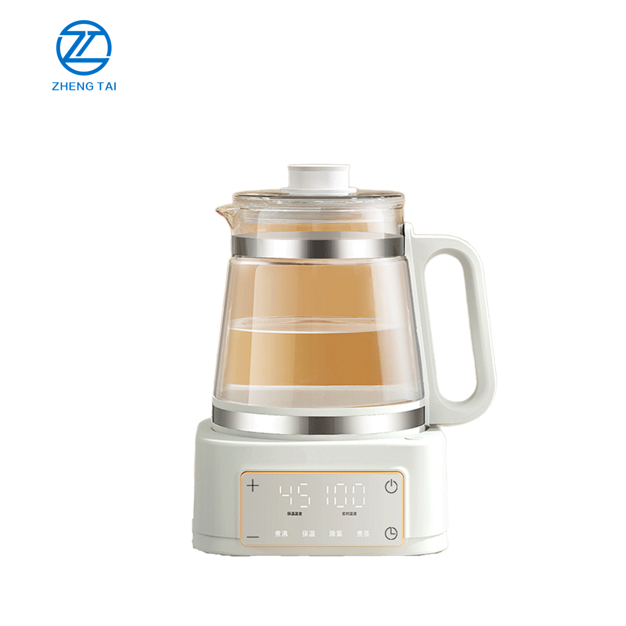 Glass Electric Kettle with Anti Scalding Handle, Safe and Reliable