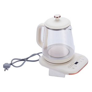 Suit Appliances Kettle Kitchen Making Tea and Boiling Water Electric Glass 1.6L Carton Digital OEM Glass Water Bottle 2l 1000