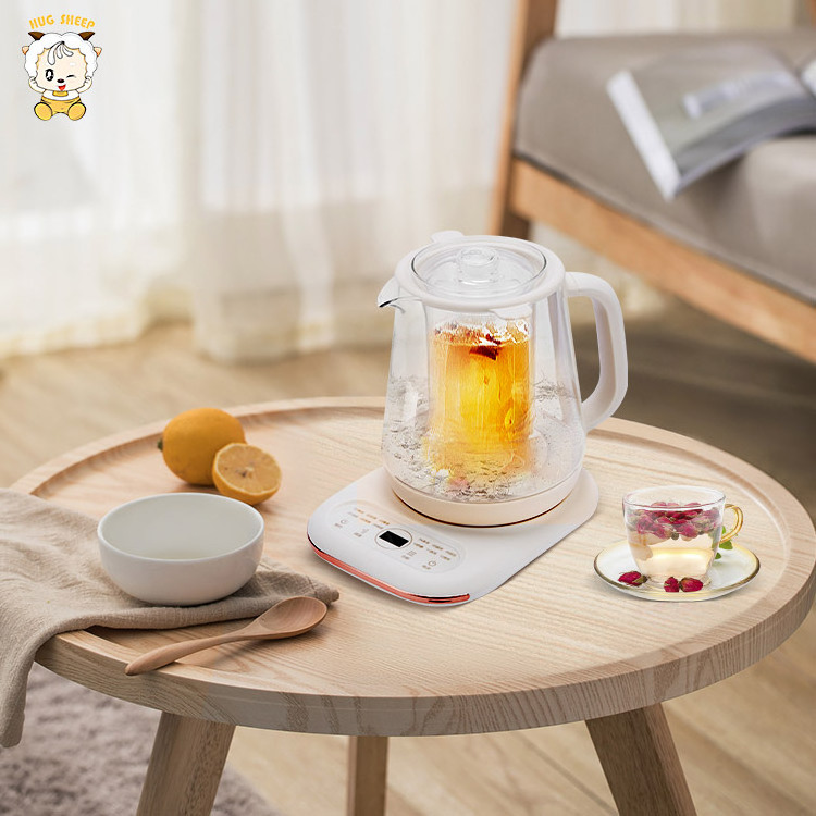 Teapot with Removable Home Appliance Glass Good Price Water Electric Kettle 1.6L Carton Digital OEM Smart Glass Tea Pot Glass