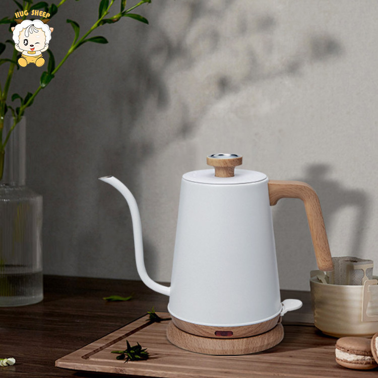 Modern novel design portable Water heater electric Gooseneck Electric Kettle 1L