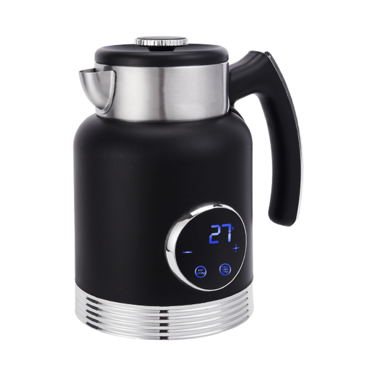 Electric Kettle 2L. Factory Direct Sales Custom Logo Panel Digital CB OEM Digital Temperature Display Temperature Control 1500