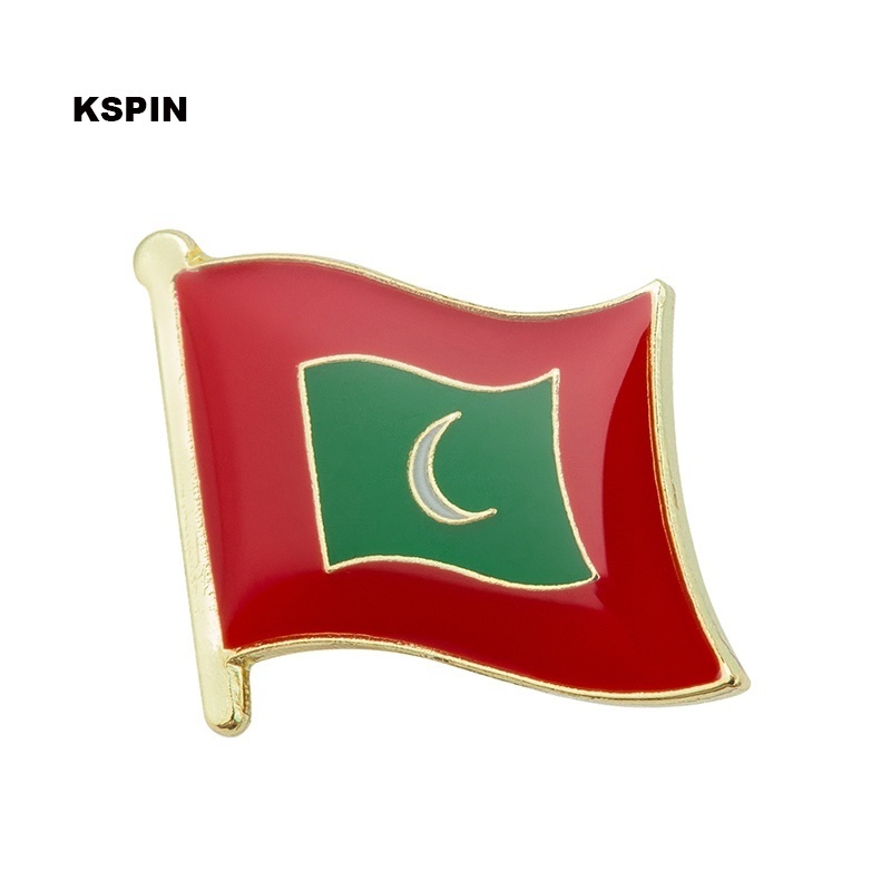 Custom country flag enamel pin zinc alloy Iron die cast metal lapel pin for national day's souvenir ensign brooch flag pin