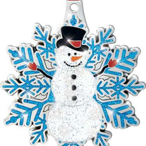 Yangle Gift Hot Sale 2023 Christmas Medal Snowman Christmas Tree Snowflake Christmas Father Sweater Medal Souvenir for Party