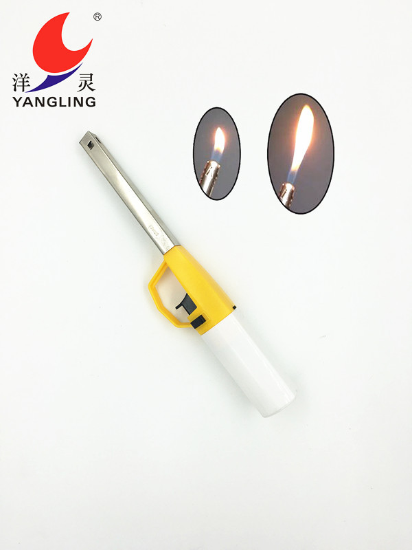 Hot selling good quality refillable custom lighters for kitchen BBQ