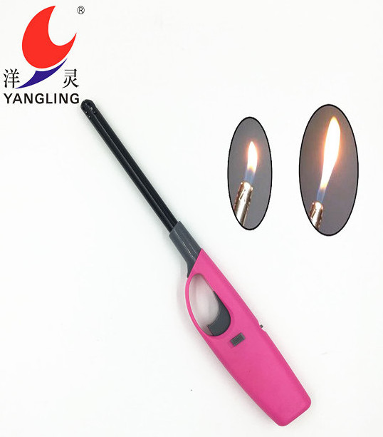 kitchen refillable bbq lighter OEM 270mm long gas lighter JZDD- 32 windproof for  bbq and kitchenware