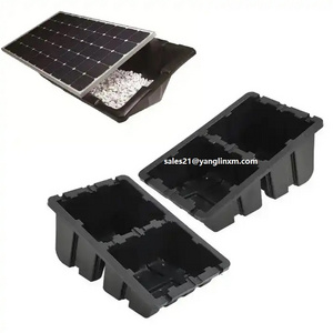 Wholesale Plastic Bin Solar Mounting System Support Ballasted For Flat Roof System Ground Plastic Bucket in Stock