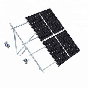 Galvanized ground electrical ballast style solar panel mounting stand called stand for solar panel tracking mount