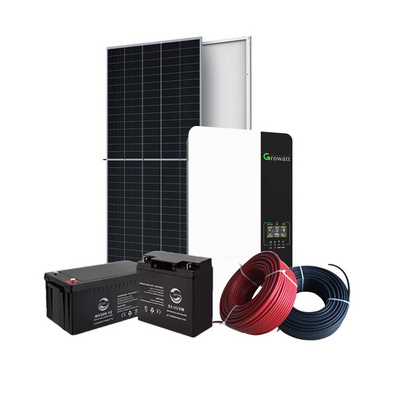 5kw Solar System Complete Kit Off-grid MPPT Inverter 3kw 5kw 6kw 8kw with CE Solar Panel for Home Green Energy