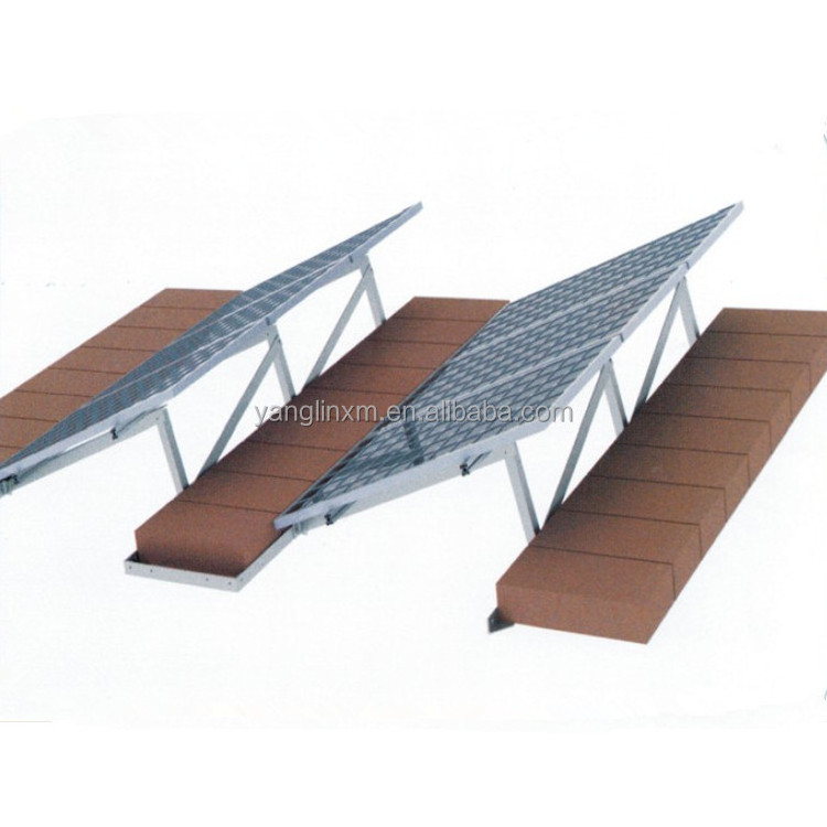 Solar Panel PV Flat Tile Roof Kit Mounting Aluminum Structures