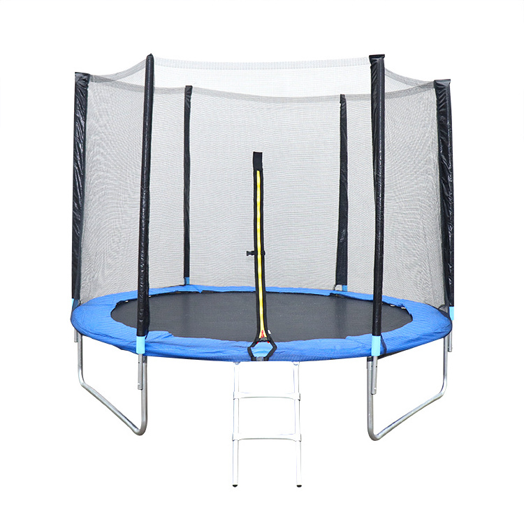 Speedy trampoline 5/6/8/10/12/14/16FT China factory portable outdoor entertainment steel tube safety net kids adult unisex