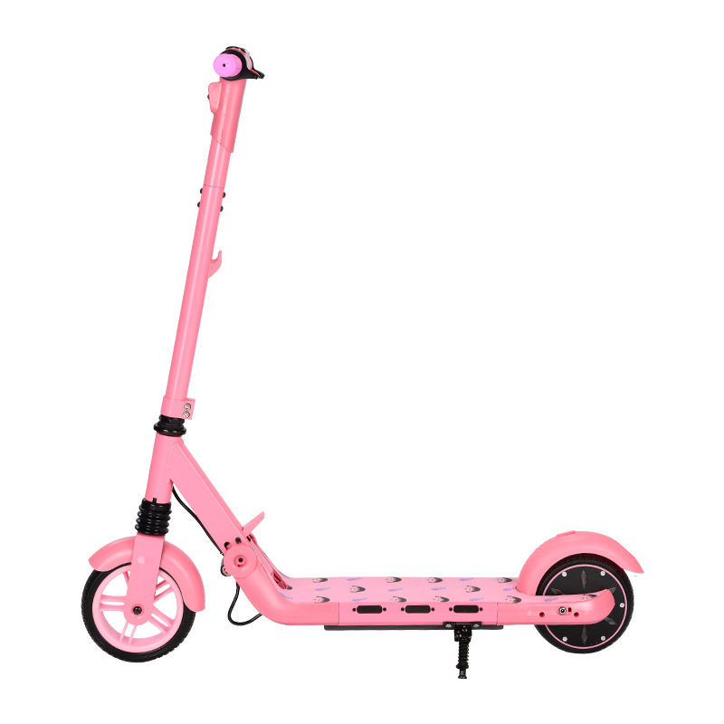 New upgrade Children's 130w Motor Safe Electric Scooter Li-ion Battery Moped Scooter For Kids e-scooter with bluetooth