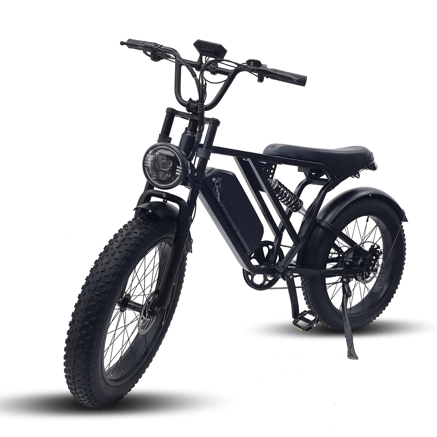 Factory Supply 24 Inch All Terrain Electric Bike Fat Tire Bicycle Y-24 Fat Tire Ebike 20 Inch Double disc brake Mountain Bike