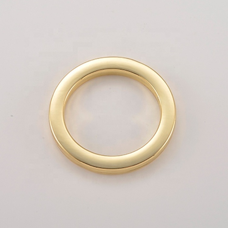 Bag accessories Zinc Alloy gold metal O ring for handmade bag o ring metal  o ring stainless steel