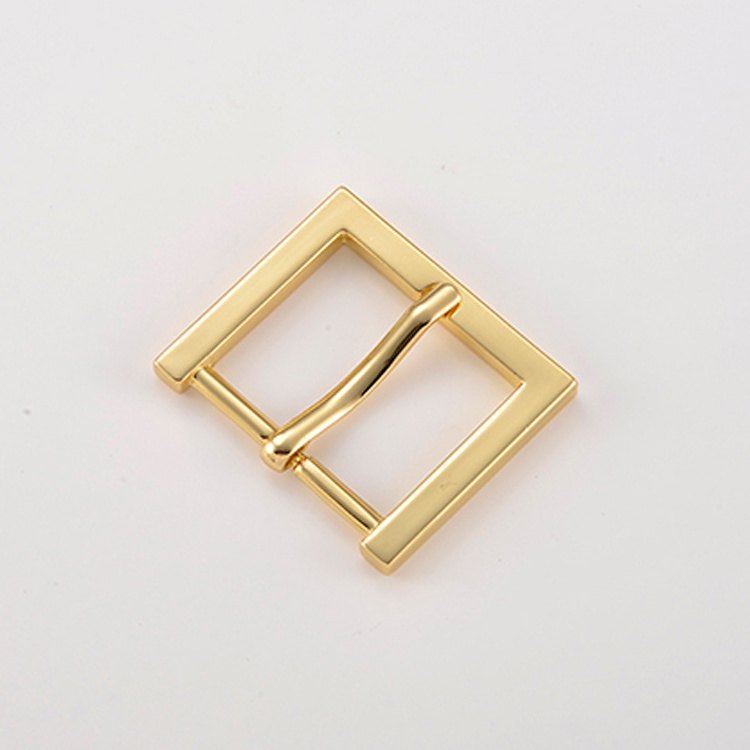 High quality light gold Bag buckle accessories Belt buckle metal Slide metal buckle