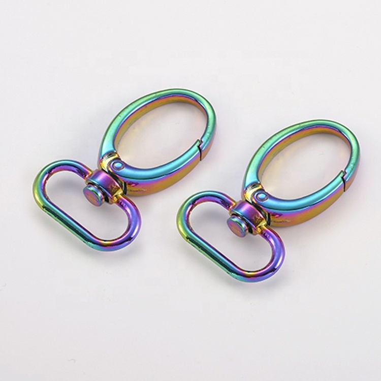 Various Color Swivel Snap Hook Trigger Clip Clasp For Leather Craft Bag Strap Belt Webbing