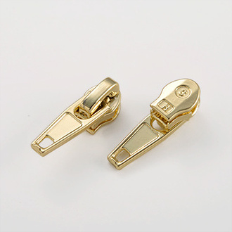 Hot sale metal zipper puller slider and head 5 custom zinc alloy zipper pull zipper head