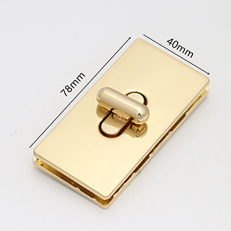 High quality purse locks and clasps quarter turn lock bag metal accessories for bags handbag lock