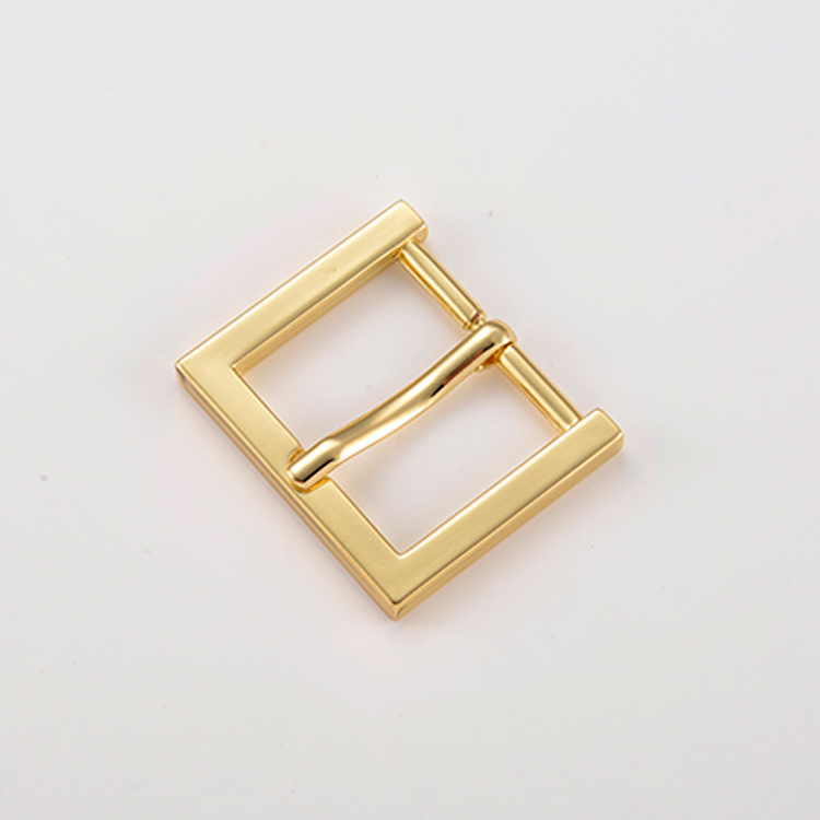 High quality light gold Bag buckle accessories Belt buckle metal Slide metal buckle