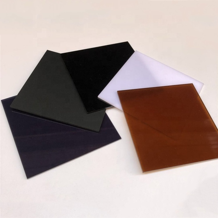 High Quality 2mm 3mm 4mm 5mm Black Perspex Sheet PMMA acrylic board Cut To Size acrylic black sheet