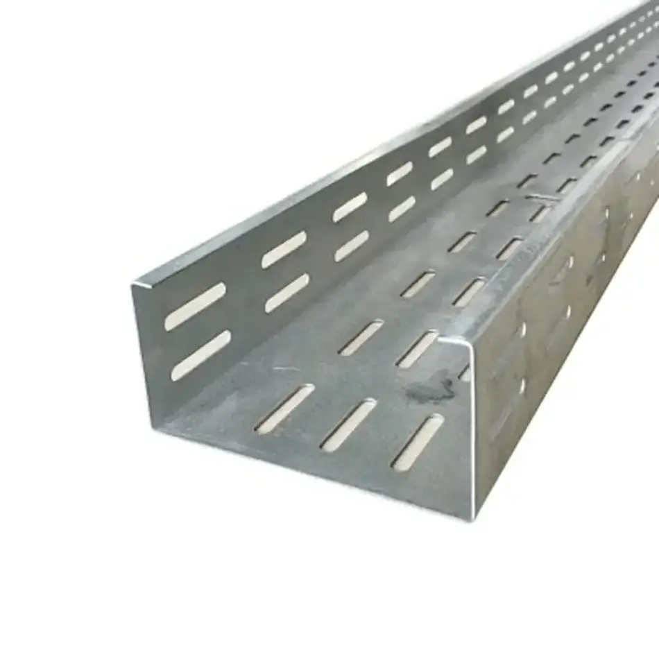 Perforated Ladder Type Steel Wire Mesh Hot DIP /Pre-Galvanized Trunking Cable Tray